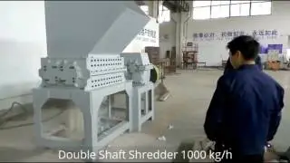 Double Shaft Shredder OSL4090 1000 kg/h by Optima Technology