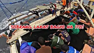 Bagyo na ito! sa sobrang lakas ng hangin at laki ng alon