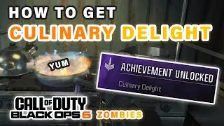 How to do Culinary Delight Achievement | Cooking Fish Terminus Zombies ► Call of Duty: Black Ops 6