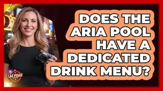 Does the Aria Pool Have a Dedicated Drink Menu?