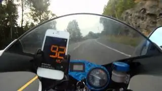 Aprilia Rs 125 GoPro on board Arrow Exhaust