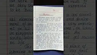 Discipline essay in English importance of discipline #students #life #school #sch