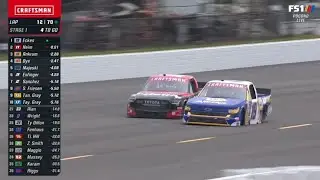 STAGE 1 FINISH - 2024 CRC BRAKLEEN 175 NASCAR TRUCK SERIES AT POCONO