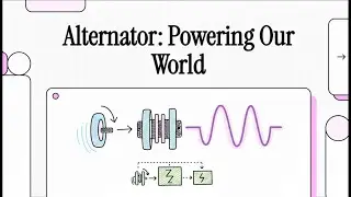 Alternator Construction & Working Principle | Synchronous Generator