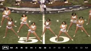 Southern University Dancing Dolls perform at Bayou Classic 2008