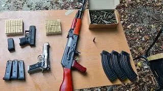 pulizia ak47,  cleaning ak47 #rifle #ak #norinco