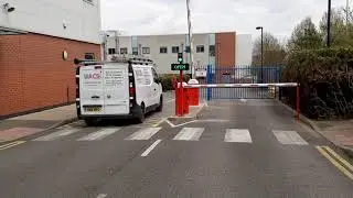 Car Park Barrier With Traffic Lights & Space Counting System