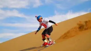 Zipline & Sandboarding in Desert