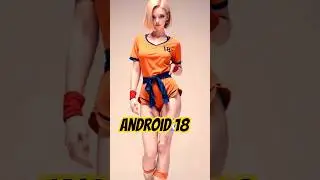 Dragon ball realistic live action Android 18 #dragonball #dragonballsupper #dragonballz #ai#anime