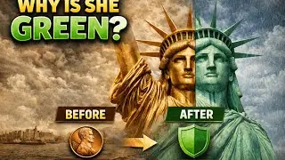 She Wasn&rsquo;t Always Green...Statue Of Liberty's Secret!