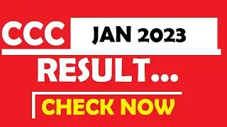 CCC Result Jan 2023 | CCC Result out Check  Now | How to Check CCC Result #cccfeb2023