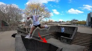 NEW PARKOUR SPOTS IN BOSTON!?