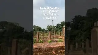 Ancient Buddhist stupa @ Boxa nagar,Tripura state,India.