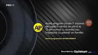 PRO X. Acest program poate fi vizionat de copiii &icirc;n v&acirc;rstă de la 12 ani numai cu acordul sau cu pări