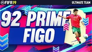 92 PRIME ICON FIGO OYUNCU İNCELEMESİ-FIFA 19 ULTIMATE TEAM