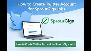 How to Create Twitter account and Upload NFT Image for SproutGigs Jobs