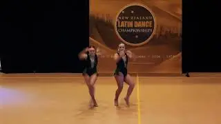 NZLDC 2023 Amateur Salsa Duets I Jorja Dann and Natasha Frost