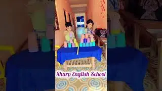 free kg kids activity #sharp
