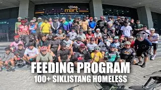 Nagpakain ako ng 100+ Siklistang Homeless (Year end + Bday Ride)