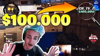 Ninja Gets A $100.000 Donation During His Blackout Stream - Funny & Epic Blackout Moments #4