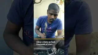 Dhokra Art | Relax & Enjoy the Making of Dhokra Art | #shorts #dhokra #harappancivilisation