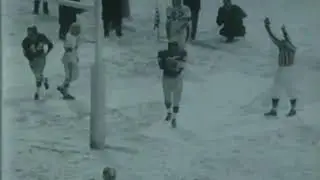 1958 NFL Giants 13 Browns 10 In the Snow