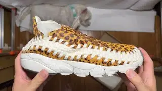 PACKING NIKE AIR FOOTSCAPE WOVEN &ldquo; Leopard &ldquo; 446337 200