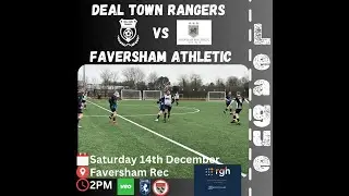 League - Faversham Athletic (2) Vs. (1) Deal Town Rangers FC 14/12/2024