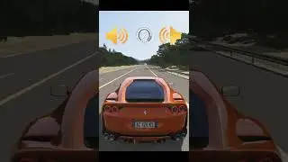 Ferrari 812 Superfast V12: Pure Engine Sound & Max Speed Run! 🚀🔥 #Shorts