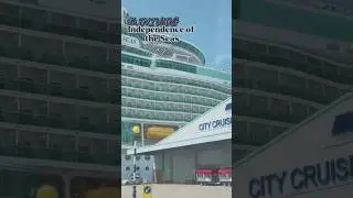 We Boarded Independence of the Seas! 🤯🛳️ #cruisevlog #independenceoftheseas #royalcaribbean