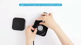 Wall Mount for Apple TV 4k 3rd Generation (Super detailed installation tutorial)#Apple TV 4K#Apple