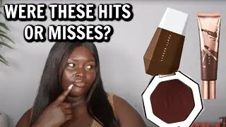 FENTY BEAUTY EAZE DROP, BODY SAUCE & BRONZER | THE GOOD & THE BAD | Ndeye Peinda