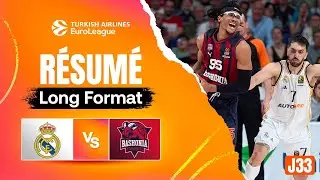 Baskonia joue sa survie ! - Real Madrid vs Baskonia - Résumé - EuroLeague J33