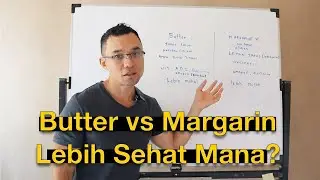 Mentega butter atau margarin yg lebih sehat?
