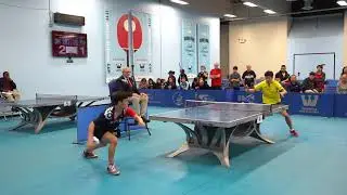 Westchester Table Tennis February 2019 Open Semifinals Tae Hoon Kim vs. Kaden Xu