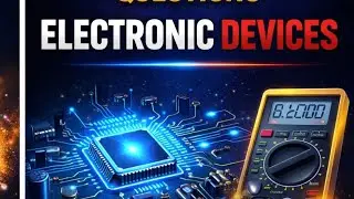 M S Classes is live ll MCQ of electronic device class 12 physics