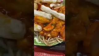 Chinese Sizzler | manchurian Noodles sizzler |#shorts#chinese
