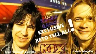 Keto Rocks Radio Presents:  Keto Tell All From KIX Bassist Mark Schenker
