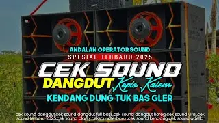 CEK SOUND DANGDUT KOPLO FULL BASS GLERR COCOK UNTUK MINIATUR SUB 12 INCH DI JAMIN BALAP 2025