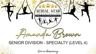 Aerial Star Competition - Specialty (Level 4) - 1st Place