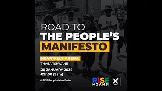THE PEOPLE'S MANIFESTO LAUNCH