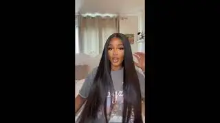длинный прямой парик без клея всегда лучший #worldnewhair #longwig #straighthair