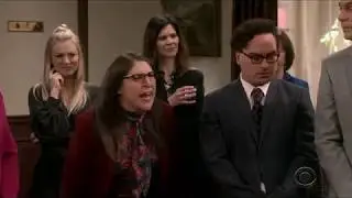 The Big Bang Theory-Amy's meltdown in front of Nobel laureates