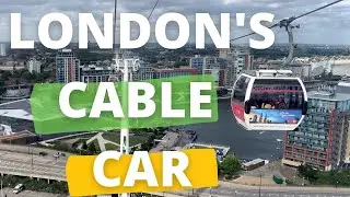 Tour to London's Cable Car [4K] l Emirates Airline O2 Arena 2021
