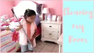 Cleaning my Room!!  (6 year Old)