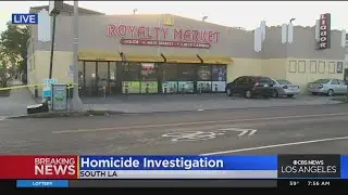 1 killed, 2 injured in shooting inside store in South Los Angeles
