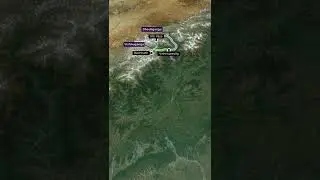 Where does river🏞 ganga Originates🛕#riverganga #study #viral #geography #rivergangaoriginate #viral