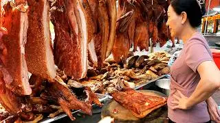 No Need To China! Here The China's Pork Chops in Phnom Penh! Cambodian Street Food
