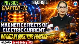 Class 10 Physics Magnetic Effects of Electric Current | CBSE 10th Science MCQ Class
