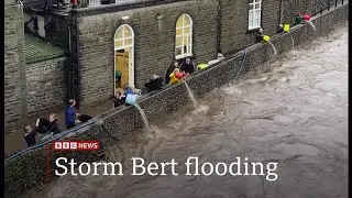Weather Events - Storm Bert second day - major incident in Wales and London reports (UK) 24/Nov/2024